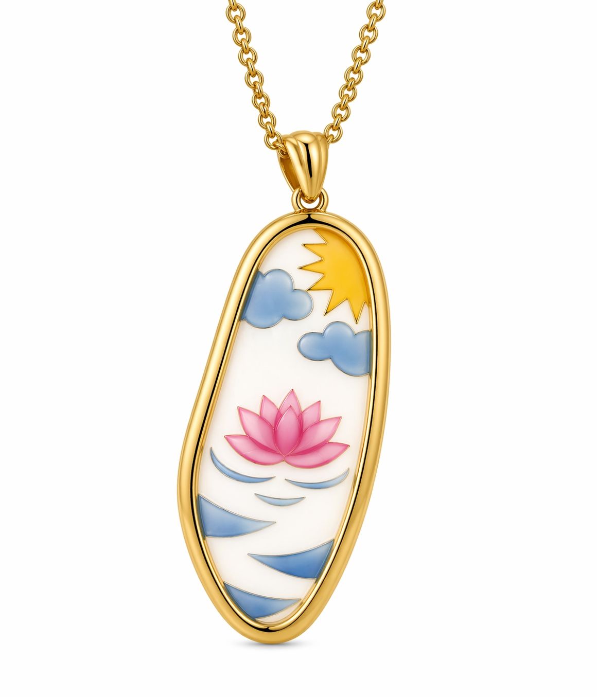 Collana Fiore di Loto