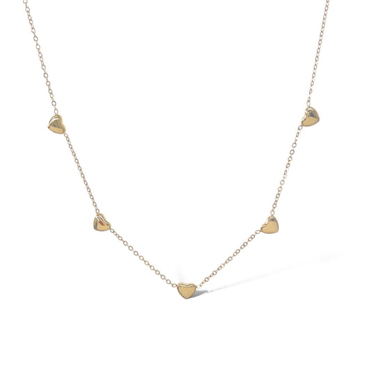 Collana Cuoricini