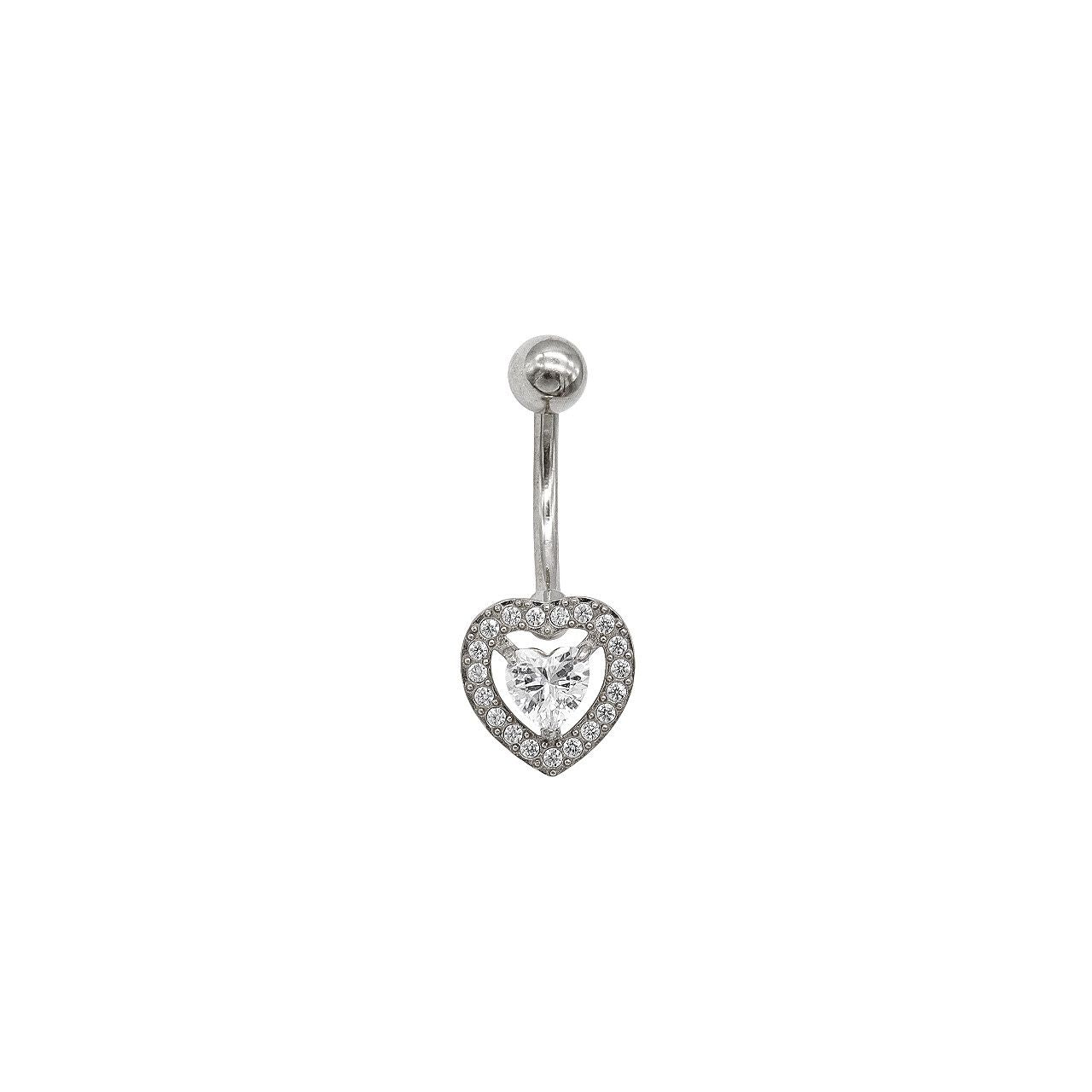 Piercing Ombelico Cuore