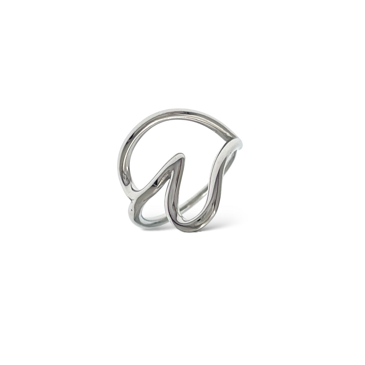 Anello Cuore Bucato