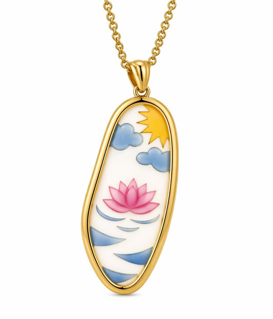 Collana Fiore di Loto