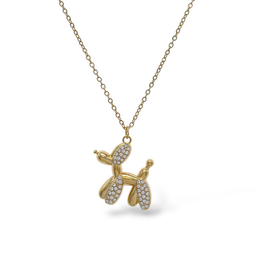 Collana Long Bubble Dog