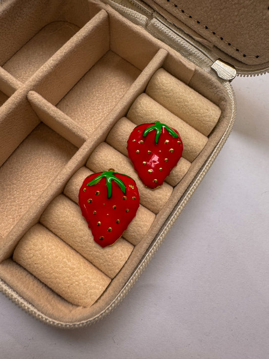 Orecchini Fragola